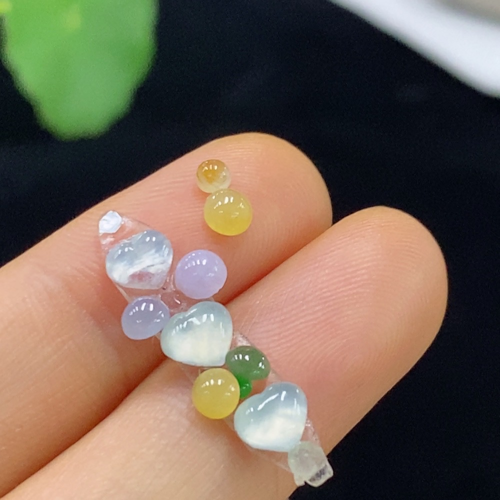 F35095198 Jadeite Heart/Cabochon Mounting Sell as a Lot