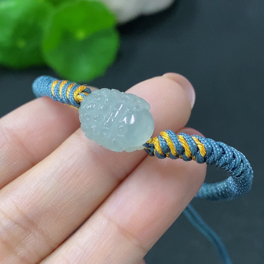 F28199676 Jadeite Hand Bracelet Total Weight Approx. 3.76g