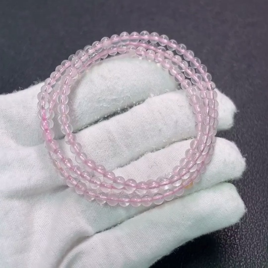 C34990733 Crystal Beaded Bracelet, Total Weight Approx. 11.44g, Size About 3.8mm