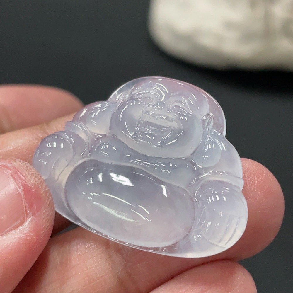 F33909914 Jadeite Pendant Buddha, Total Weight Approx. 5.5g