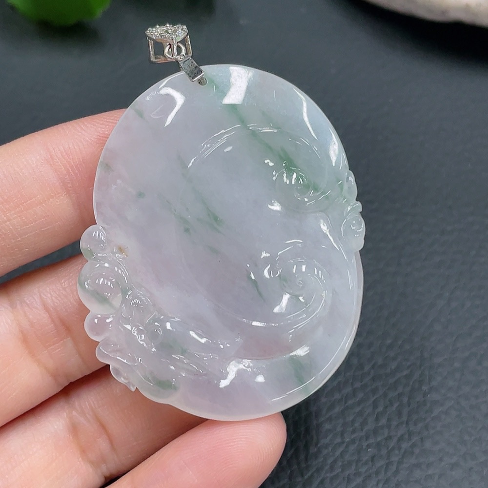 F22481990 JadeitePendant Ruyi Non-Gold Total Weight 22.615g