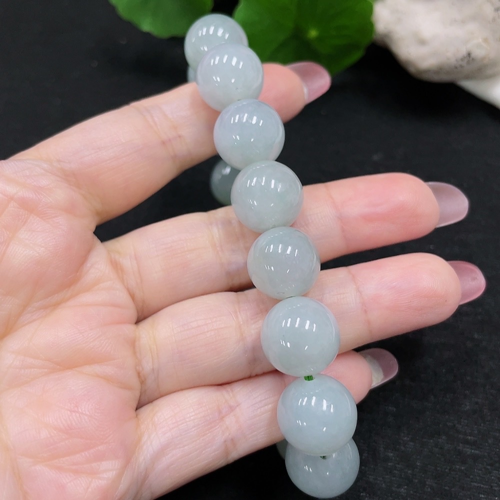 F32809564 Jadeite Bracelet, Approx. 13.3mm, Total Weight Approx. 64.3g