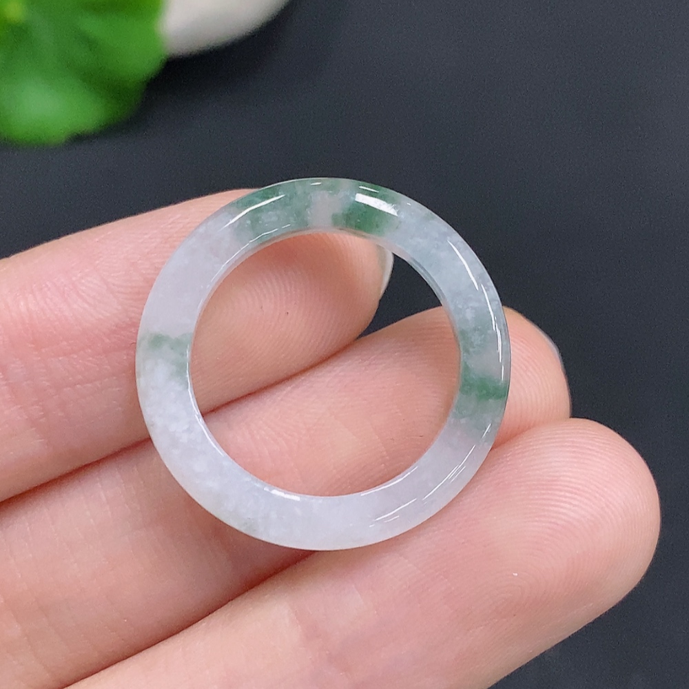F33832006 Jadeite Ring Size 14 Total Weight Approx. 2.4g