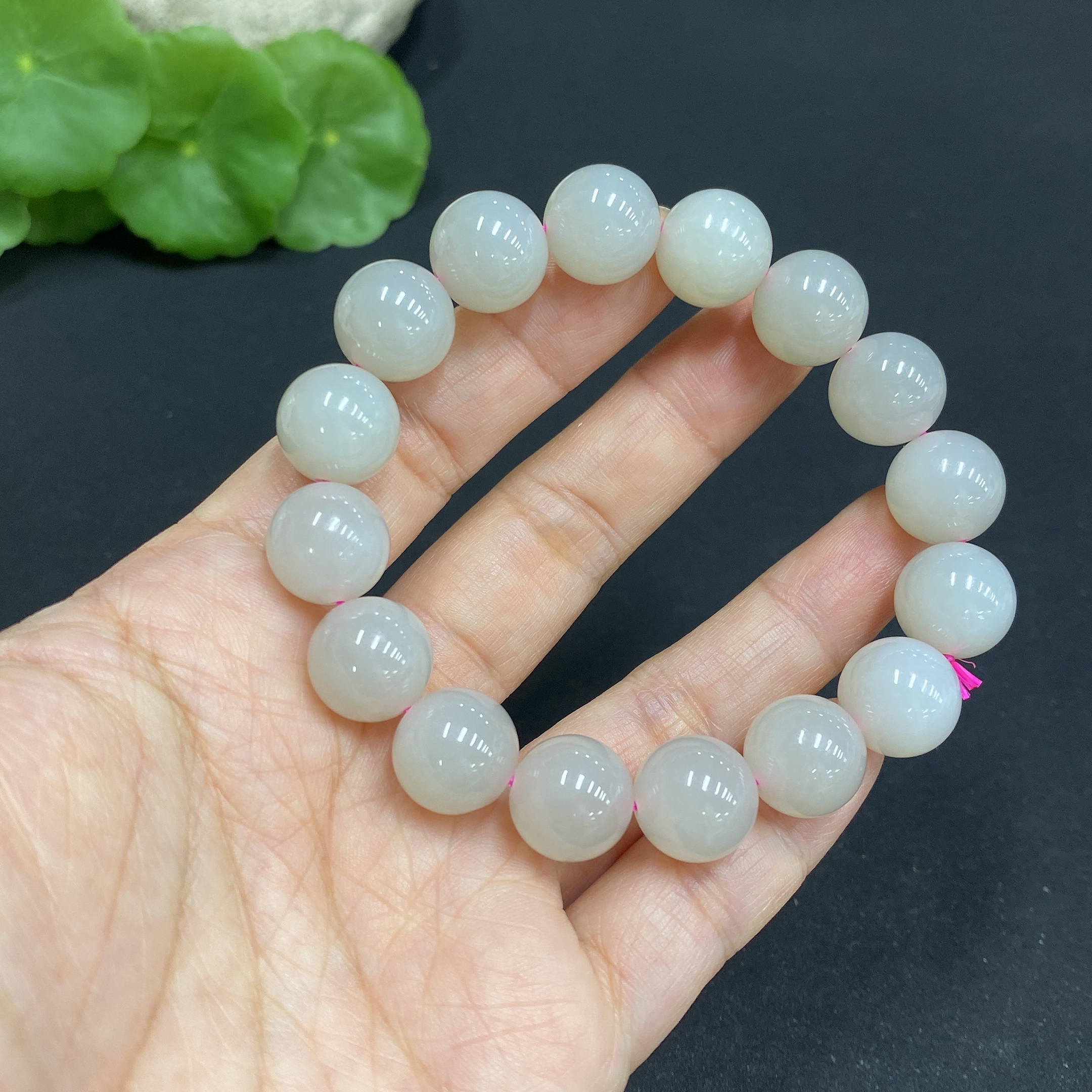 H34015551 Hetian Jade Bracelet, Approx. 11.6mm, Total Weight Approx. 41.9g