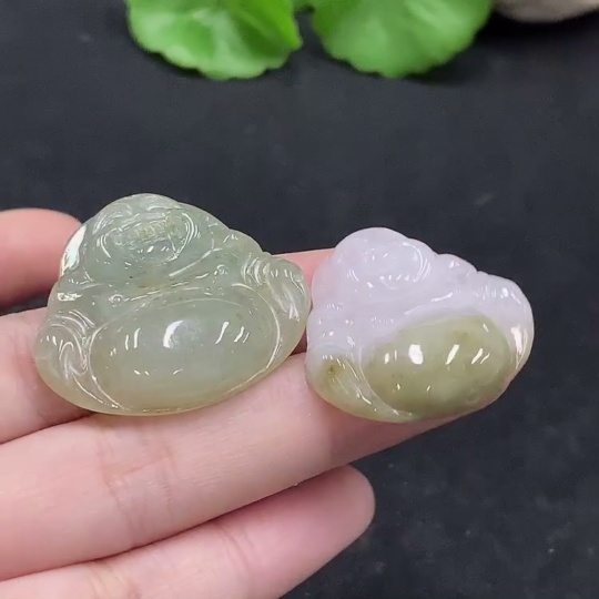 F35089810 Jadeite Buddha Pendant