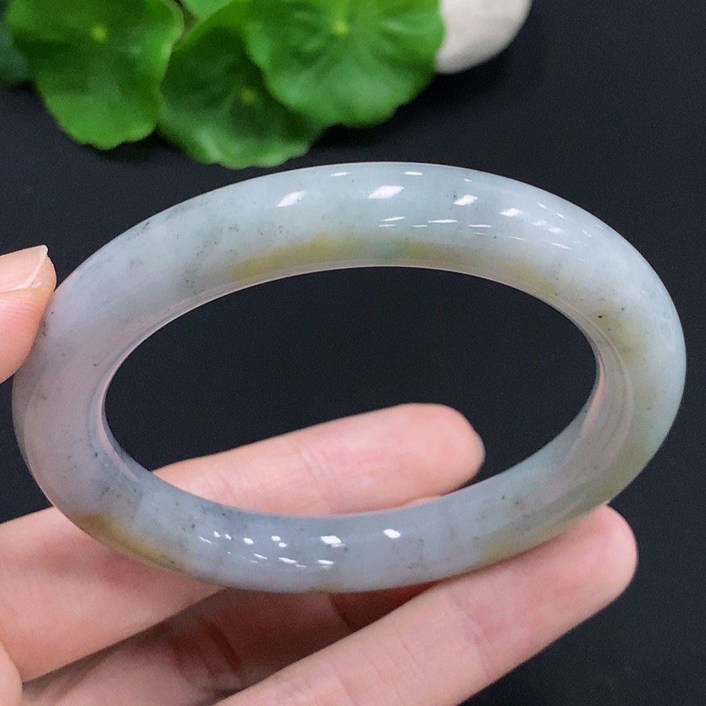 F30514025 JadeiteRound Bangle