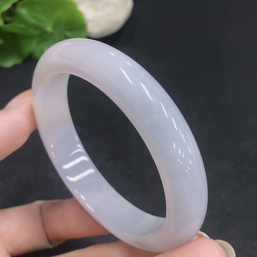 F34035153 Jadeite Regular Round Bracelet Total Weight Approx. 51.5g Size 56