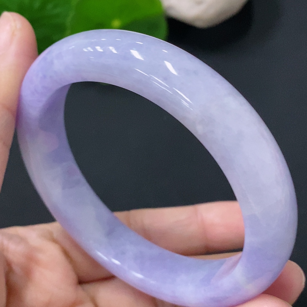F30524382 Jadeite Round Bracelet Size 54mm Total Weight Approx. 54.94g