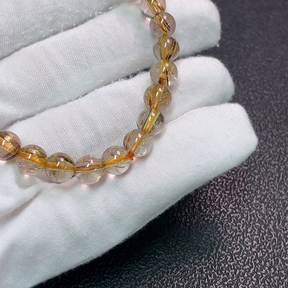 C34007730 Crystal Bracelet Total Weight Approx.12.96g Size About 6.9mm