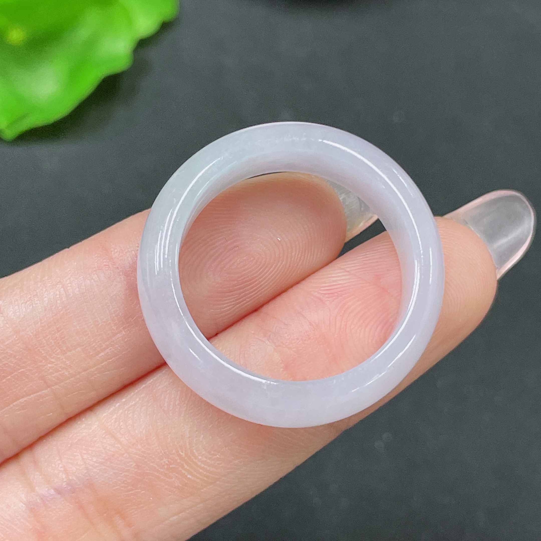 F34021808 Jadeite Ring Total Weight Approx.6.15g Size 25