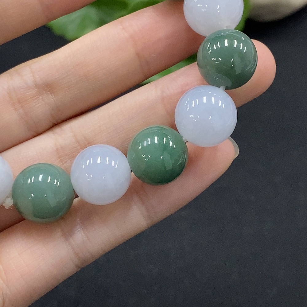 F35115636 Jadeite Bracelet 12.3mm Approx. Total Weight Approx. 52.44g