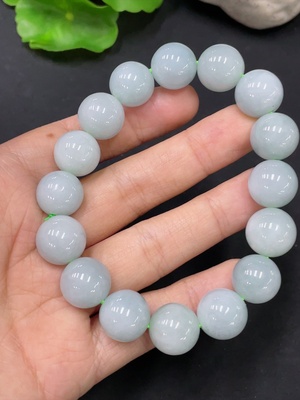 F31637234 Jadeite Bracelet Total Weight Approx. 52.08g Size About 12.3mm