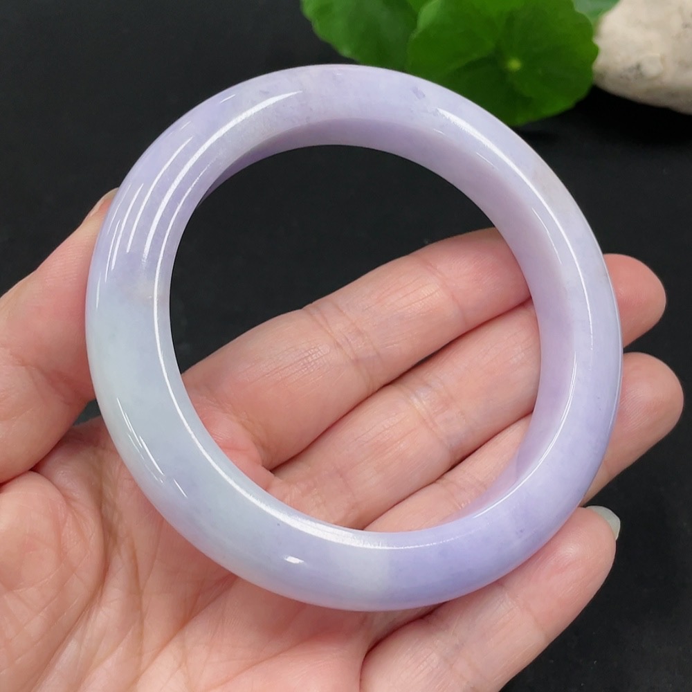 F31674777 Jadeite Round Bangle Size 57.8 Total Weight Approx. 67.6g