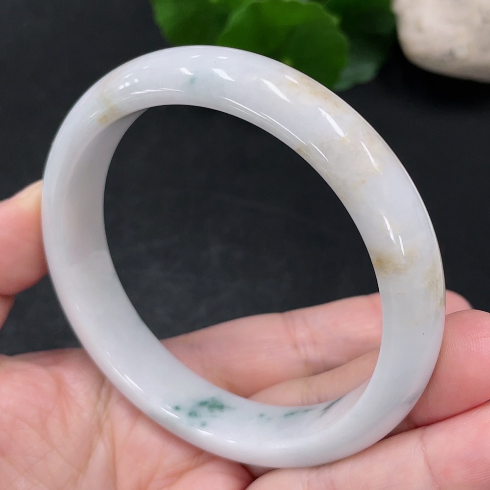 F29396714 Jadeite Regular Bangle 60.5 Loop Size Total Weight Approximately 56.3g