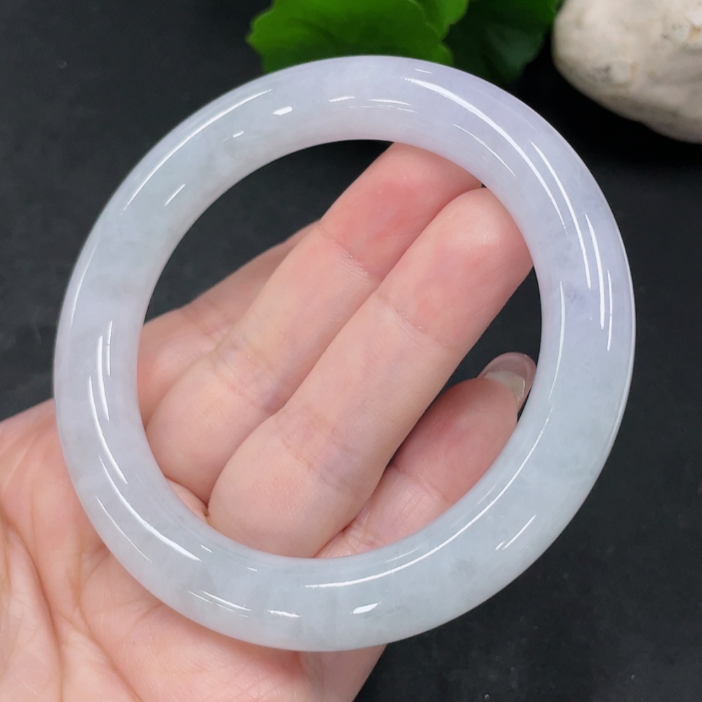 F32709143 Jadeite Round Bangle Total Weight Approx.68.7g Size 57