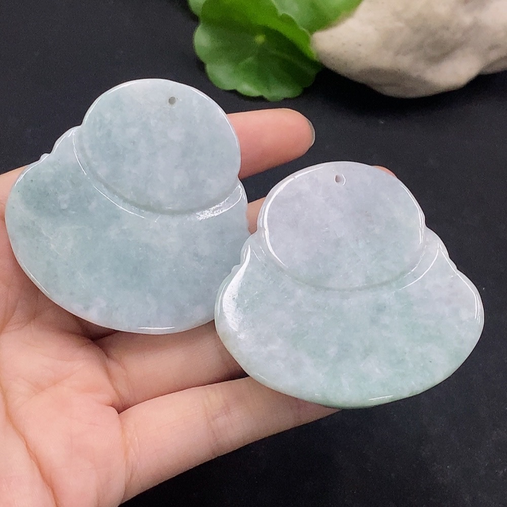 F34057153 Jadeite Buddha Pendant