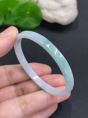 F34022806 Jadeite Round Bracelet Size 50.3 Total Weight Approx.11.3g