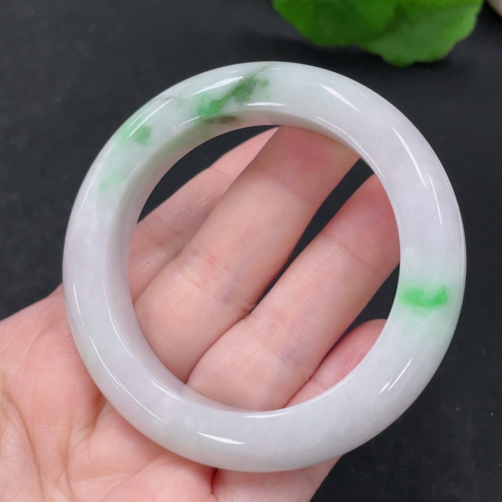 F29344755 Jadeite Round Bracelet Size 50.4 Total Weight Approx. 63.6g (with other mineral components)