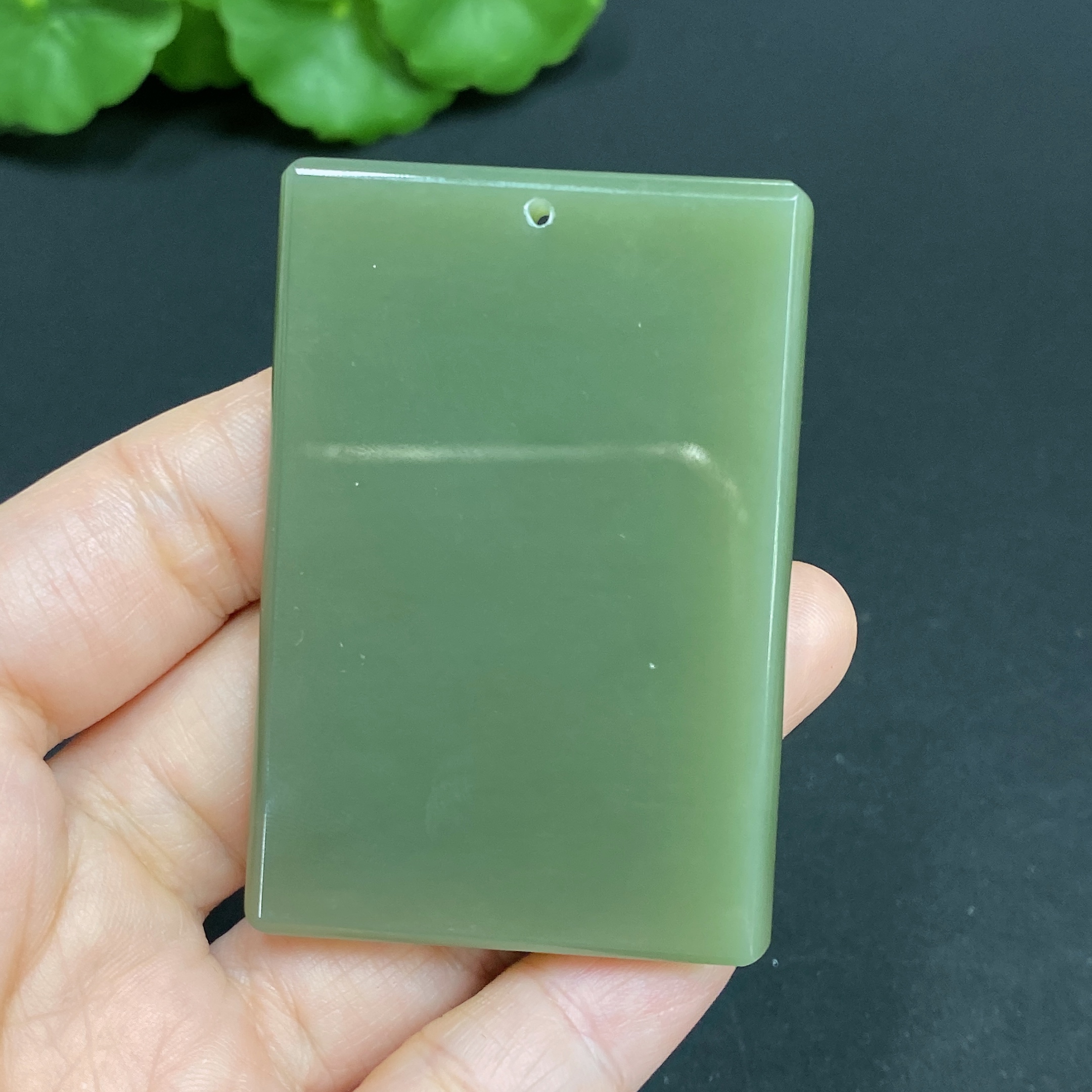 H27108049 Hetian Jade Pendant, Plain Pendant, Total Weight Approx. 39.6g