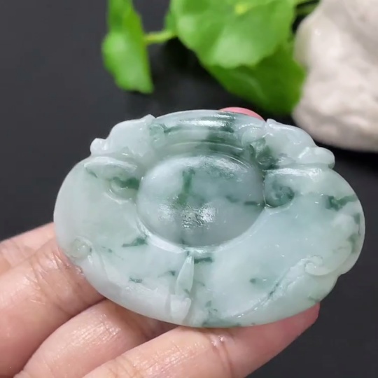 F35108673 Jadeite Rough Pendant Total Weight Approx. 23.2g