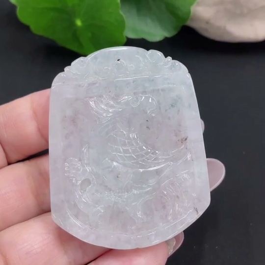 F31675739 Jadeite Heroic and Resourceful Pendant