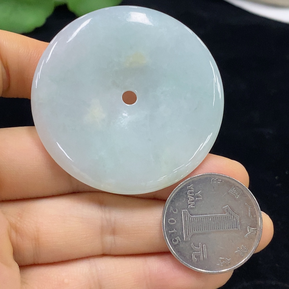 F31639716 JadeitePendant Peace Buckle Total Weight Approx. 29.4g