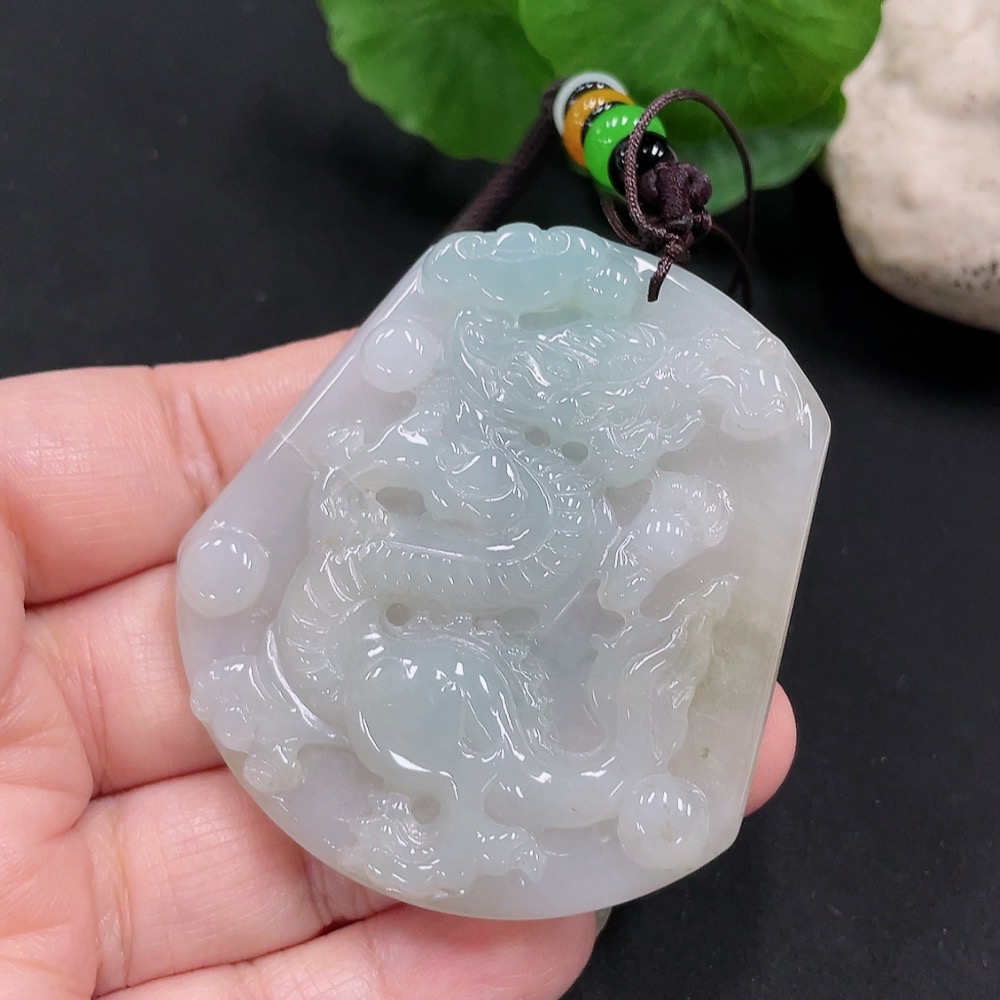 F31628192 JadeiteDragon Pendant