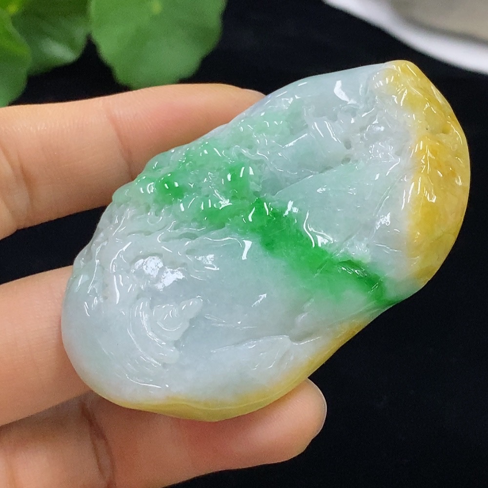 F31649814 JadeiteEnlightenment Pendant