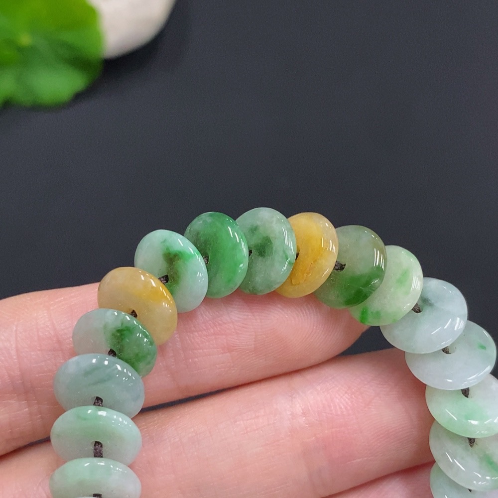 F35159500 Jadeite Hand Rope Total Weight Approx.13g