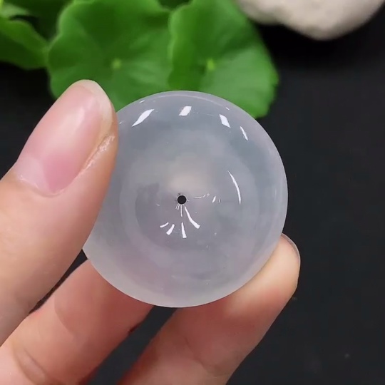 F29346450 Jadeite Safety Buckle Pendant Total Weight Approx. 15.56g