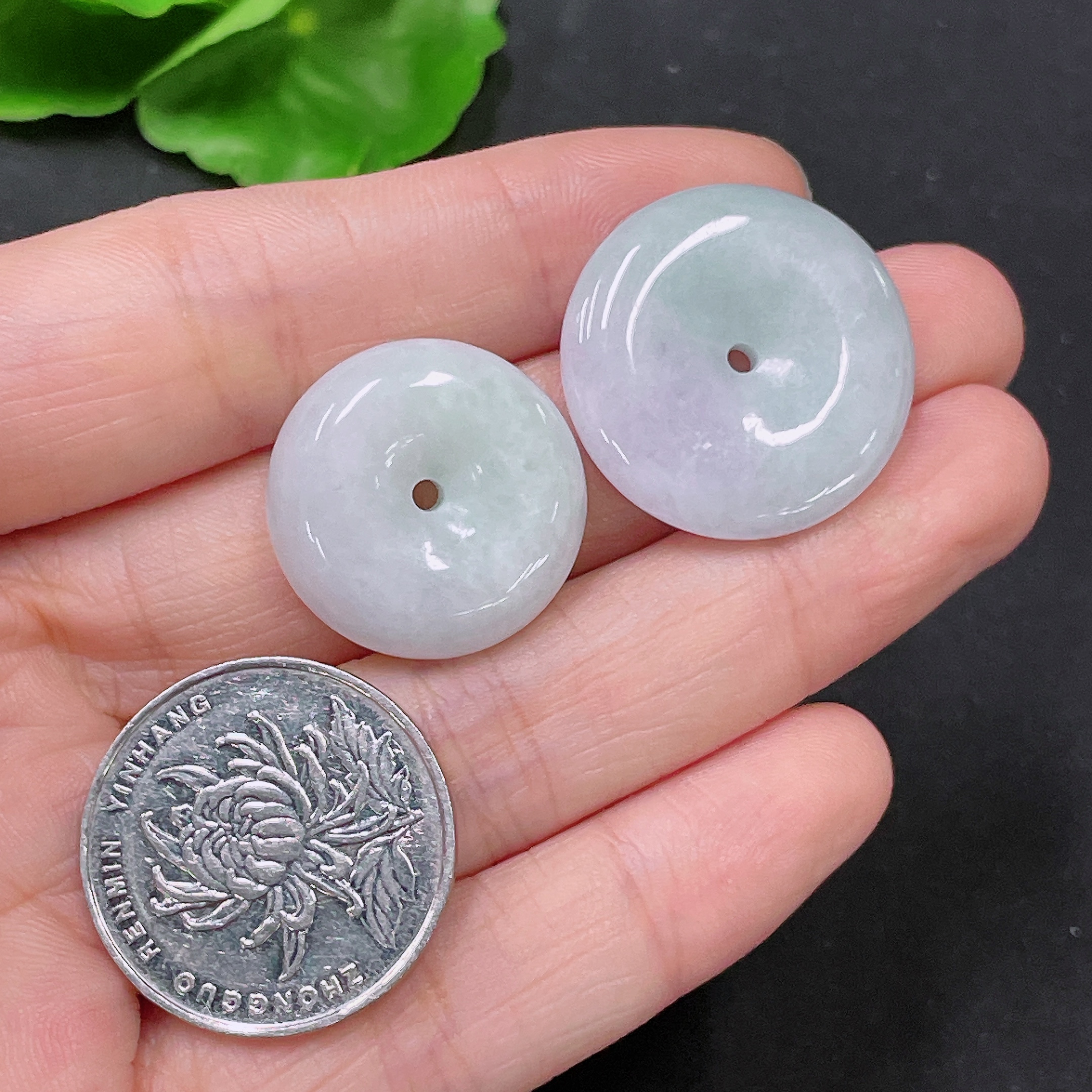 F33919758 Jadeite Safety Buckle Pendant Sell as a Lot