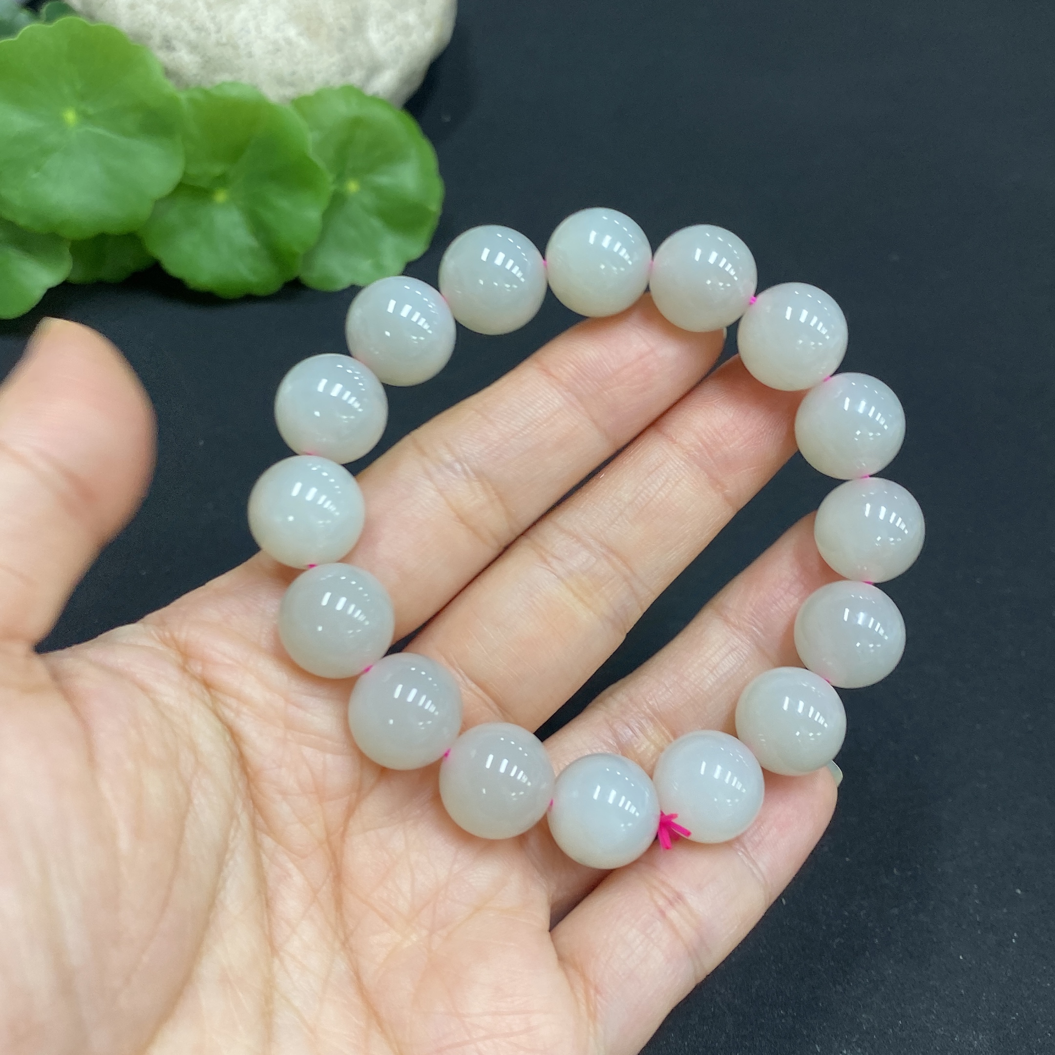 H34015551 Hetian Jade Bracelet, Approx. 11.6mm, Total Weight Approx. 41.9g