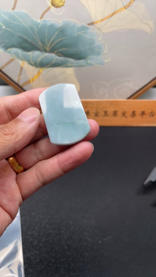 F33830790 Jadeite Plain Pendant, Total Weight Approx. 21.2g