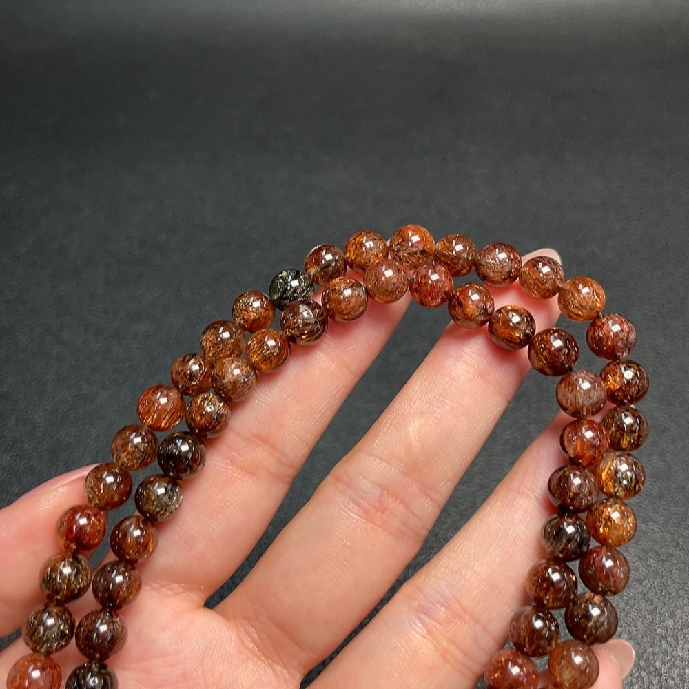 C33852977 Crystal Bead Strand Total Weight Approx.40g Size 6.9mm