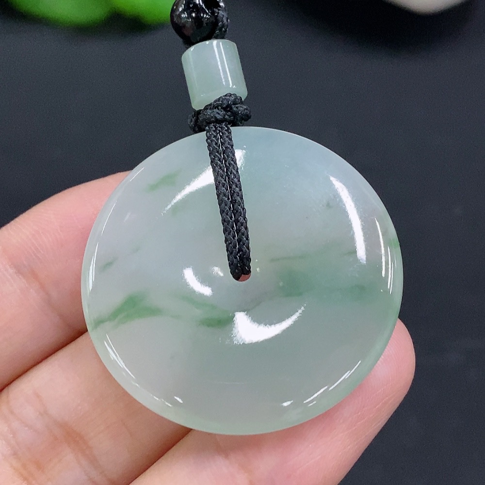 F24811975 JadeitePeace Pendant Total Weight Approx. 15.1g