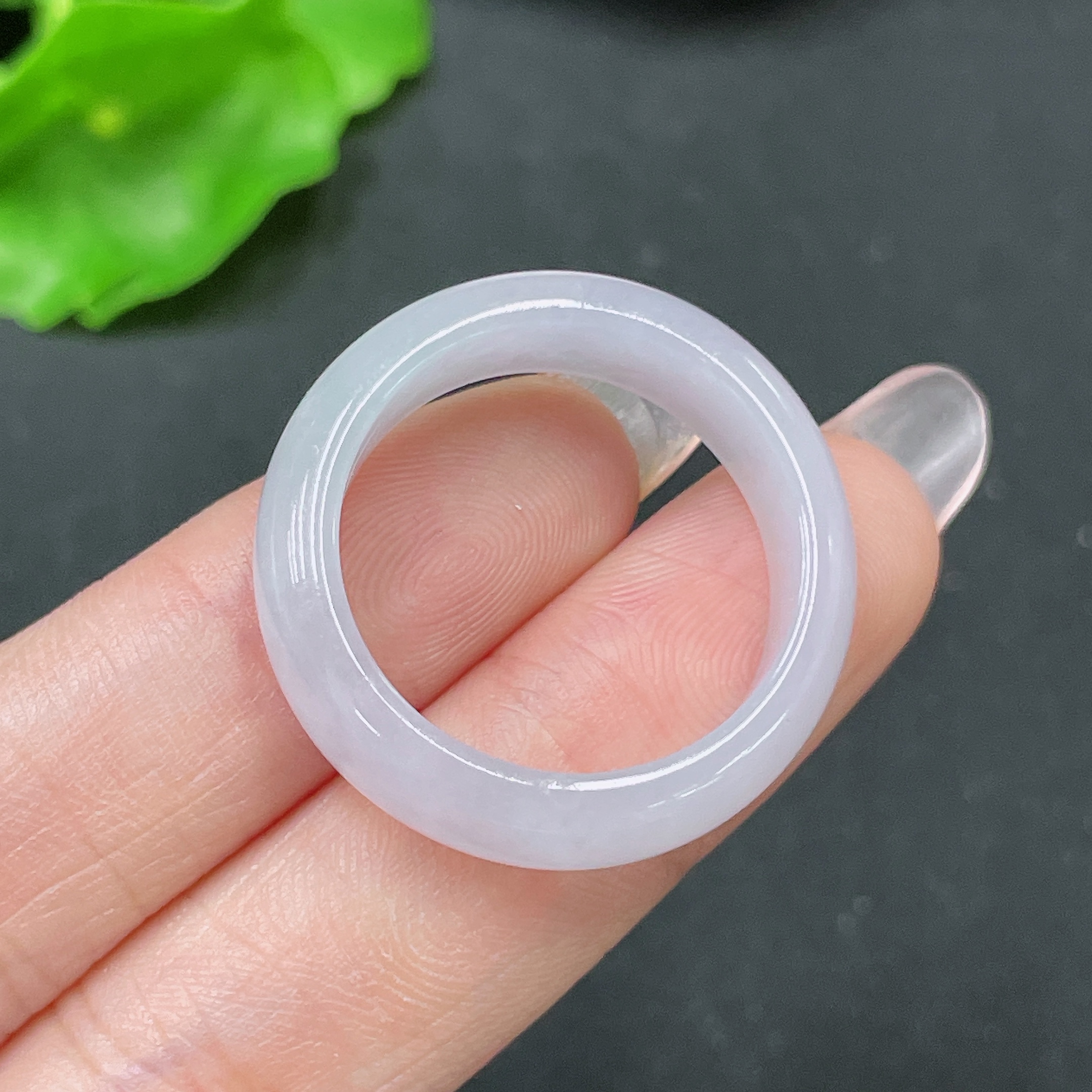 F34021808 Jadeite Ring Total Weight Approx.6.15g Size 25