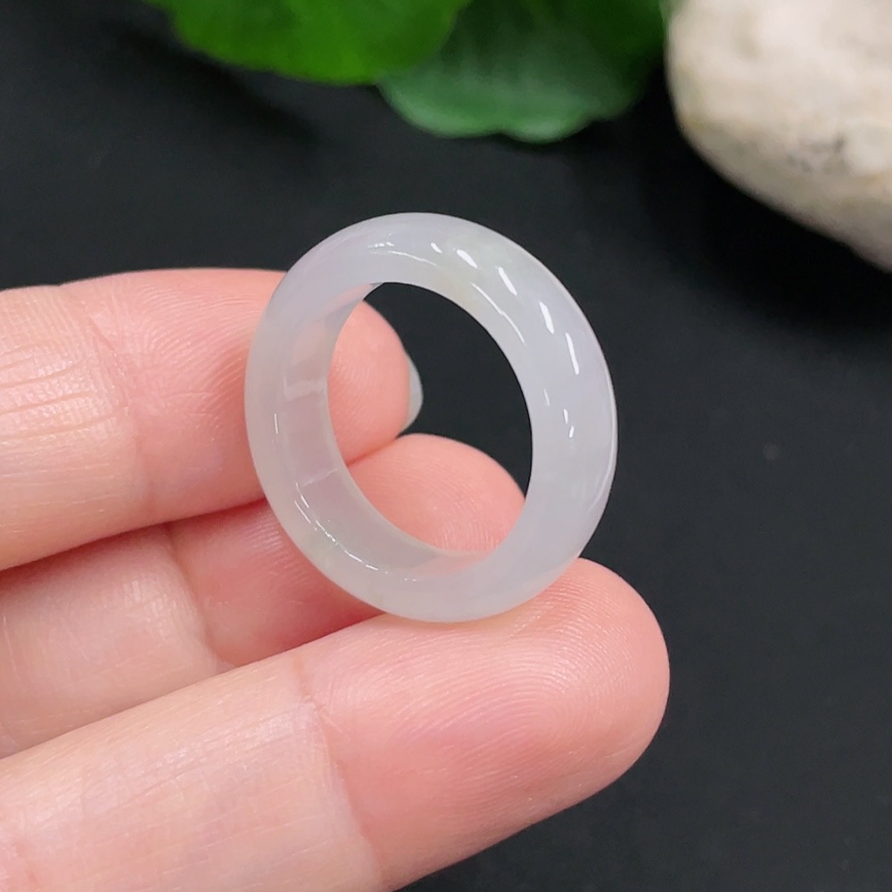 F31643346 Jadeite Ring Size 13 Total Weight Approx. 3.4g