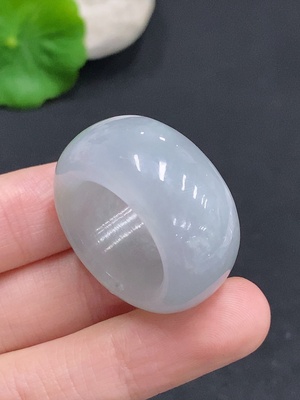F33876983 Jadeite Ring Size 21 Total Weight Approx. 18.1g