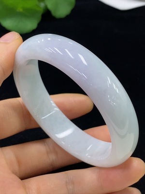 F33928961 Jadeite Round Bangle Size 58.1 Total Weight Approx. 64.29g