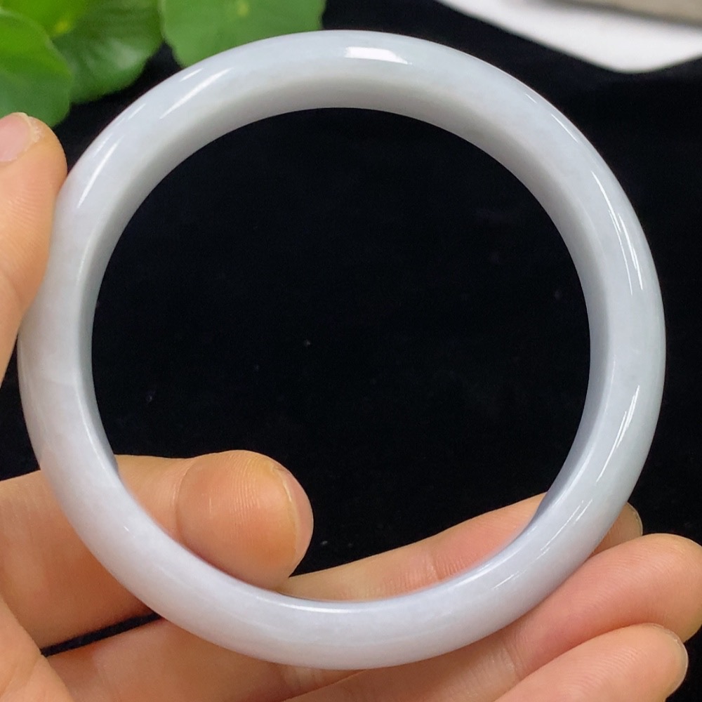 F34948239 Jadeite Round Bracelet Size 57.5 Total Weight Approx. 52.66g