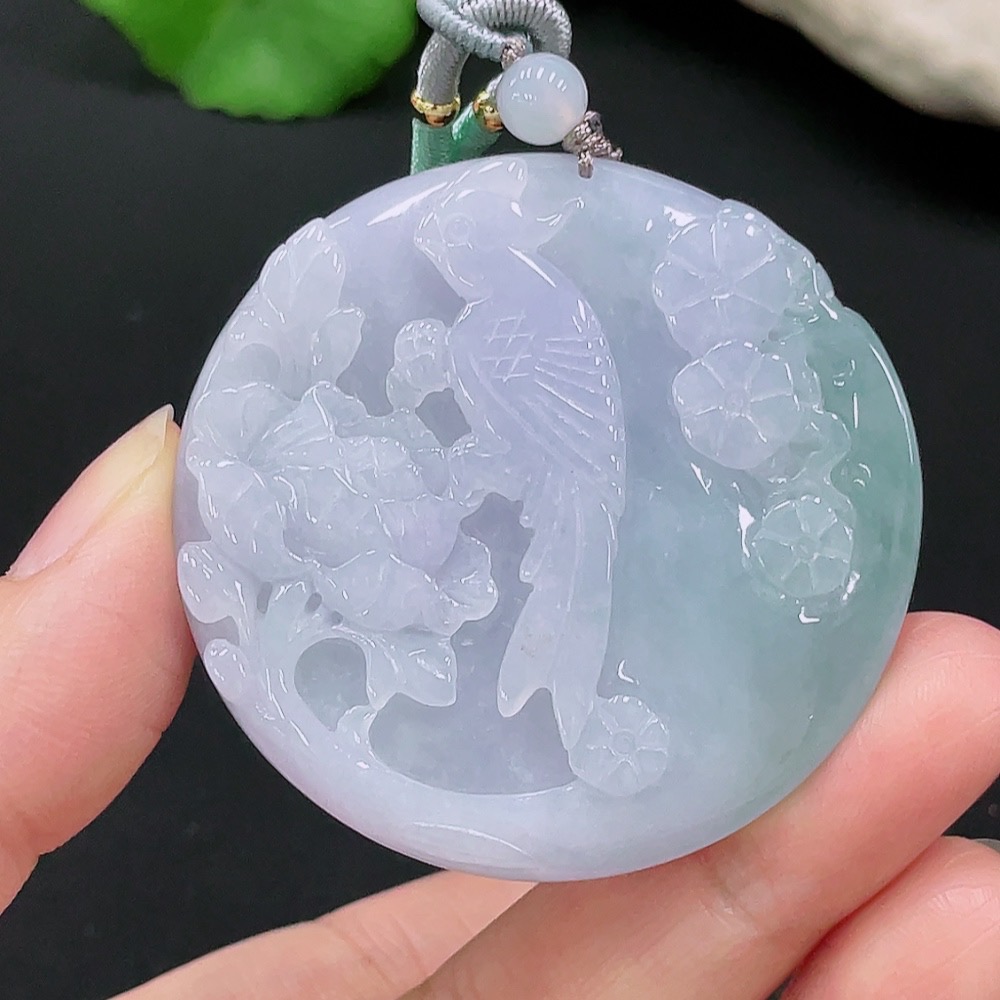 F22528839 Jadeite Heroic and Resourceful Pendant, Total Weight 41.823g