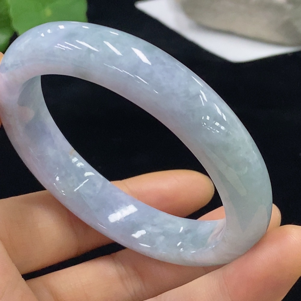 F32802638 Jadeite Regular Bangle 56.8 Loop Size Total Weight Approx. 59.12g