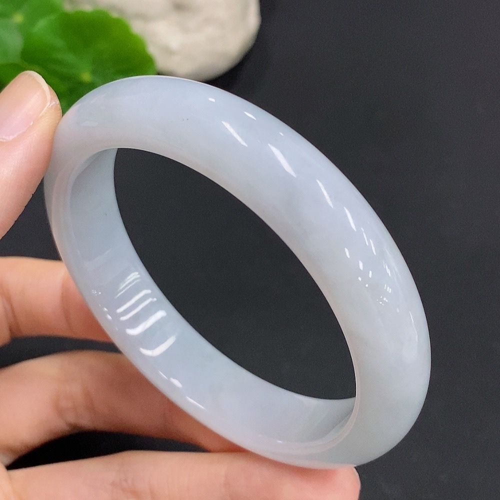 F33857196 Jadeite Round Bracelet, Total Weight Approx. 61g, Size 58.6