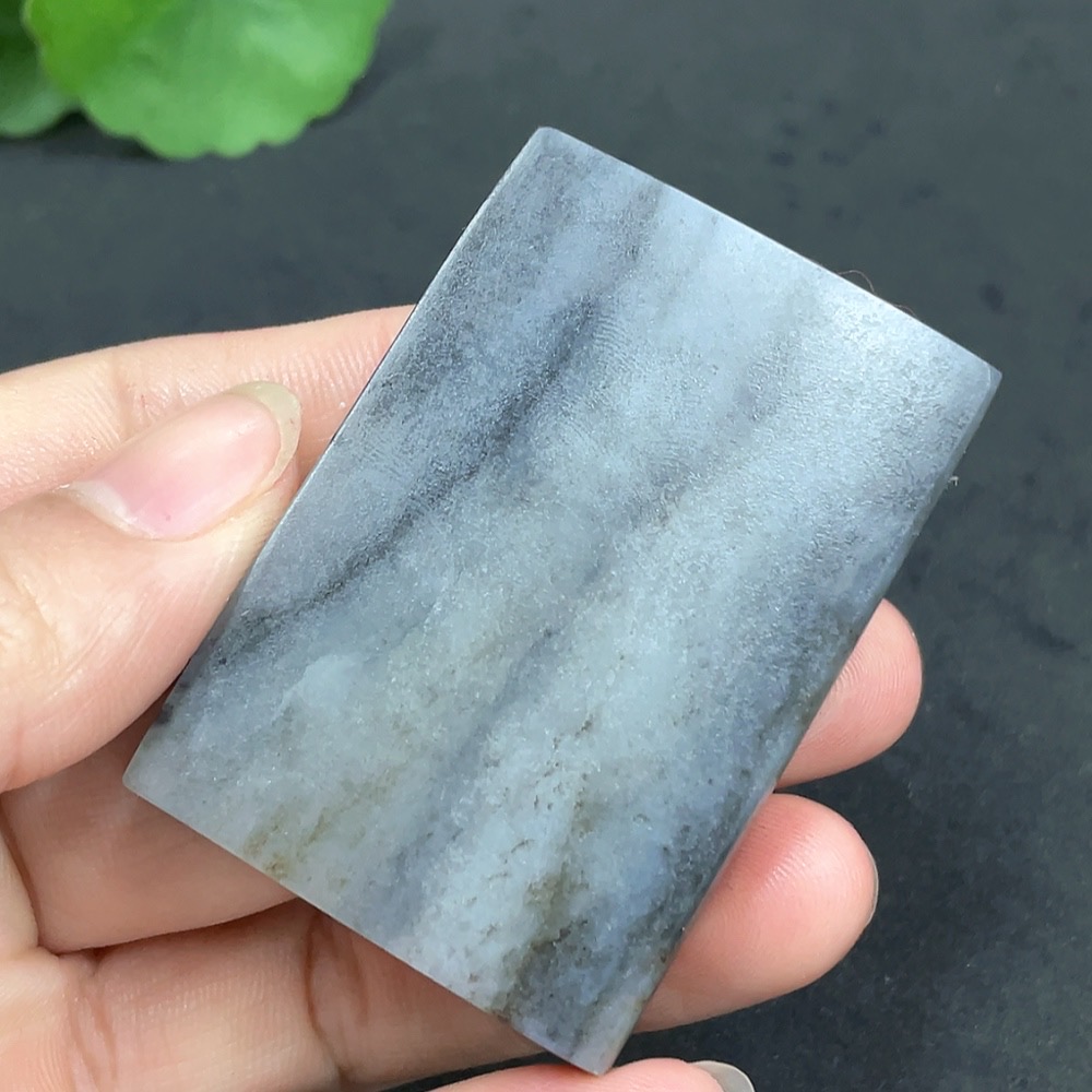 H14577395 Hetian Jade Plain Pendant, undetermined patina formation, total weight about 58.8g