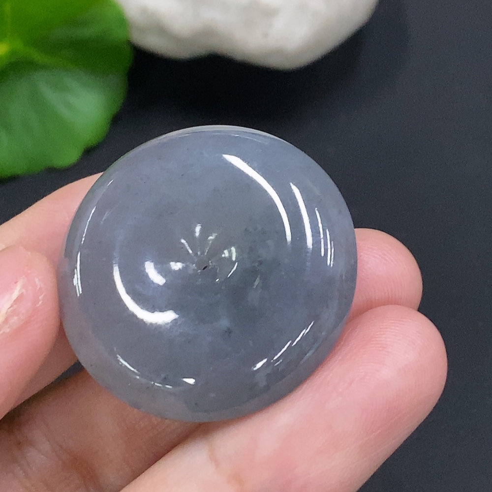 F34070047 Jadeite Safety Buckle, Total Weight Approx. 16.9g