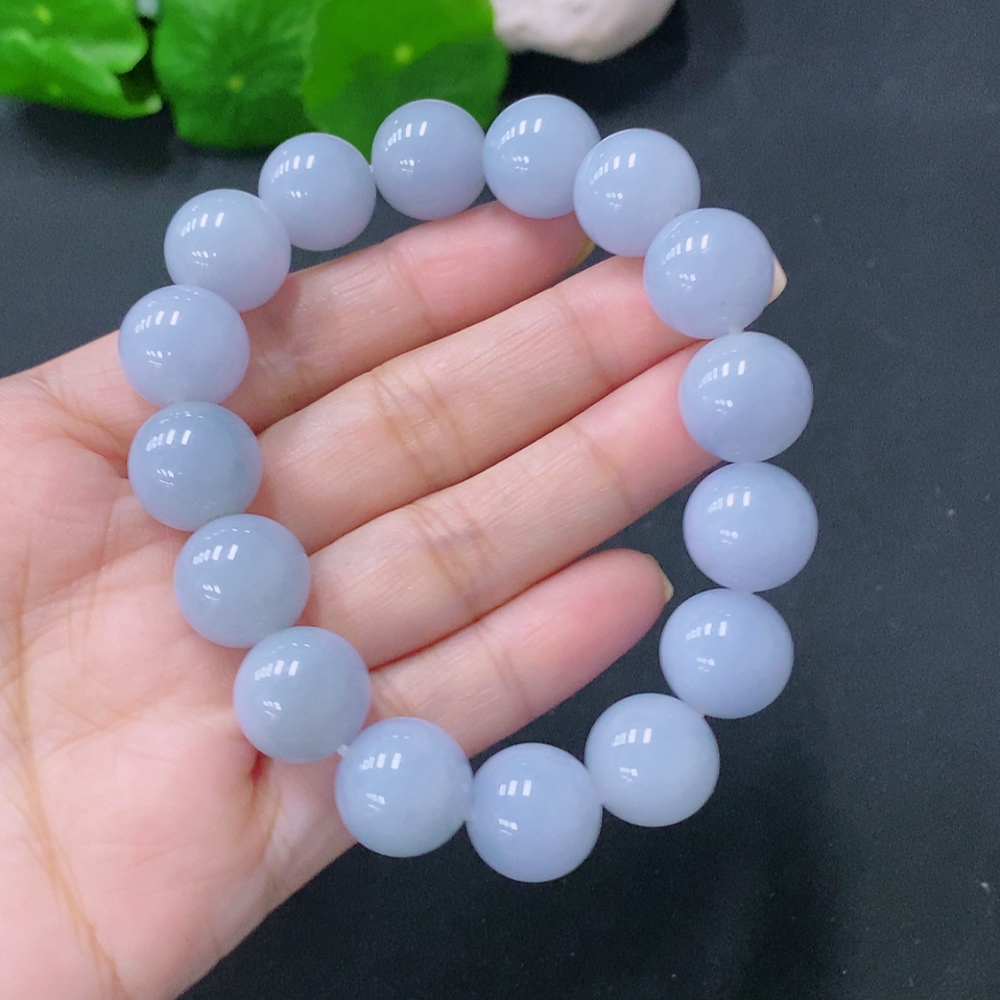 F28251066 Jadeite Bracelet, Approx. 13.3mm, Total Weight Approx. 62.9g