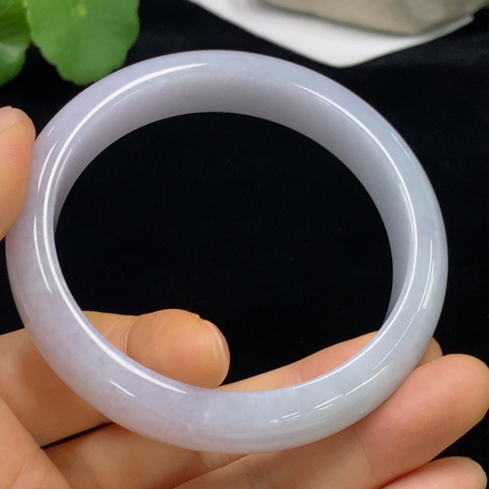 F33929827 Jadeite Regular Round Bangle Size 59.5 Total Weight Approx. 60.41g