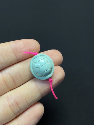 C46534631 绿松石挂件 含其他矿物成分 货品总重约2.59g