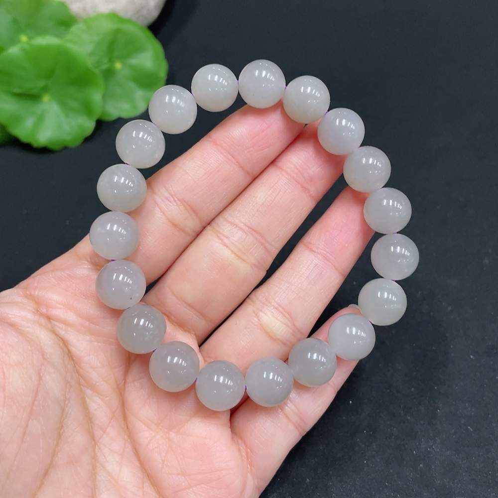 H35102703 Hetian Jade Bracelet, Approx. 10mm, Total Weight About 29.8g