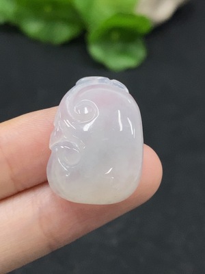 F34029770 Jadeite Ruyi Pendant Total weight approx.4.49g